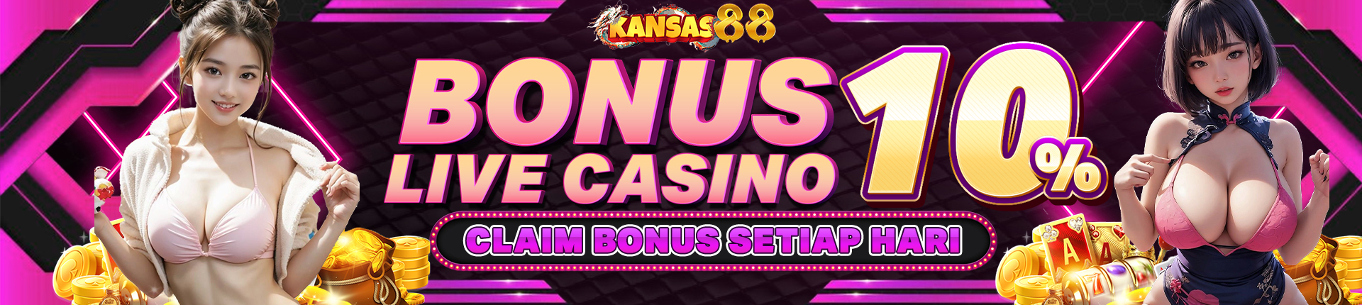 BONUS 10% LIVE CASINO